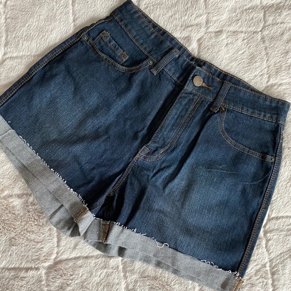 BDG high waisted denim shorts